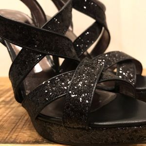 Charles by C. David Haven Black Glitter